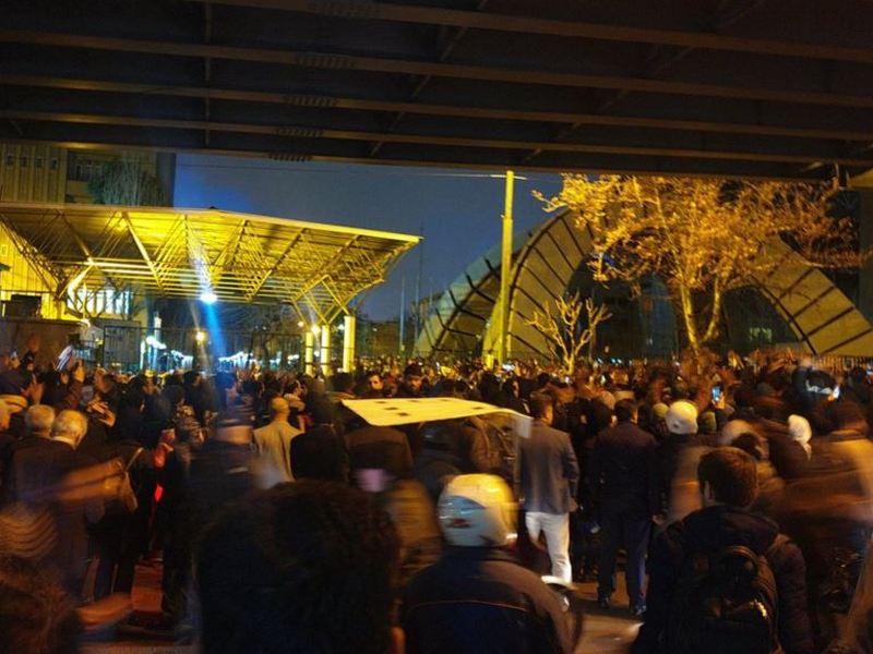 В Ірані другий день протестували через збитий український літак