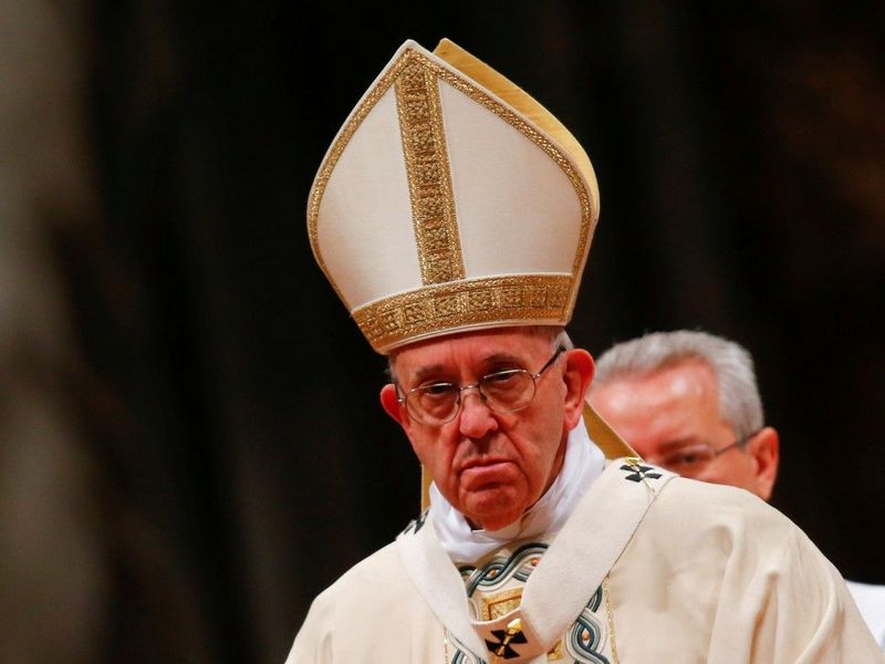 Папа Римський Франциск через епідемію коронавіруса переніс недільну молитву в онлайн формат