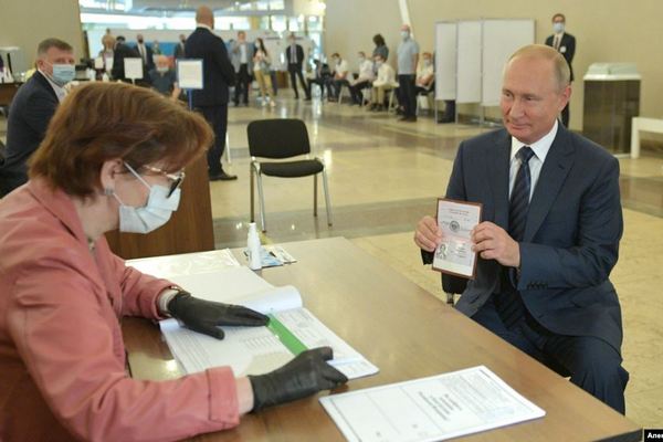 Близько 78% росіян підтримали поправки до Конституції – попередні результати