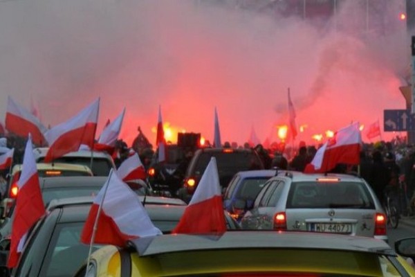 Під час сутичок у Варшаві постраждали 35 поліцейських