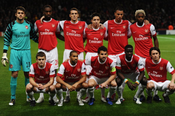 Арсенал в Лиге Чемпионов 2010/2011 - вылет от будущего чемпиона