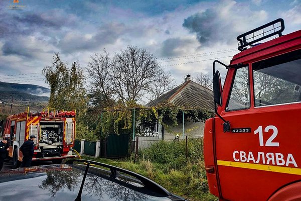 На Мукачівщині в пожежі загинув 82-річний чоловік