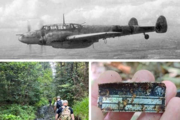 У горах на Прикарпатті знайшли місце падіння збитого німецького літака