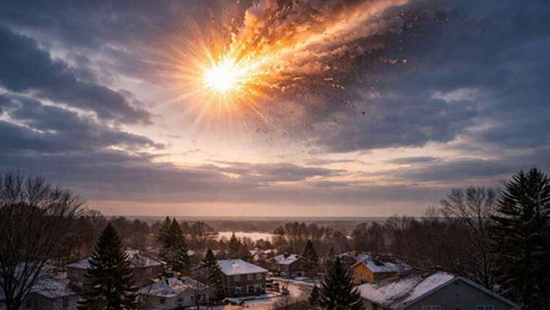 Космічний гість над Америкою: у небі над кількома штатами США вибухнув потужний метеор