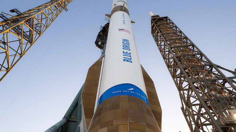 Аварія на космодромі у Флориді: важка ракета New Glenn компанії Blue Origin вибухнула під час тестів