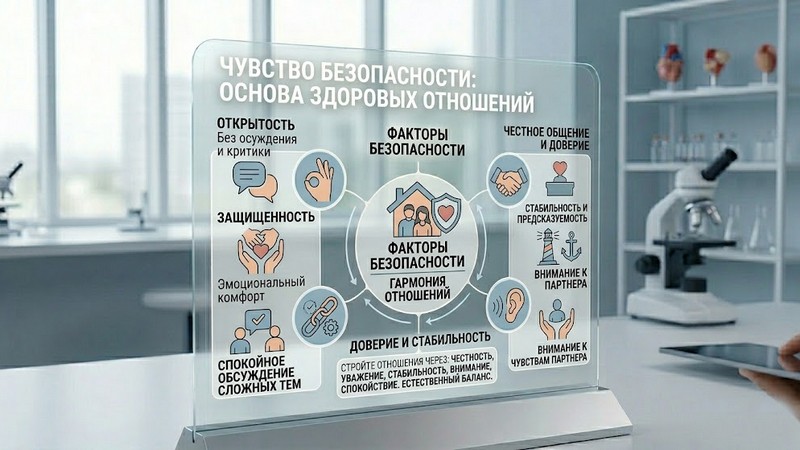 Чувство безопасности считается одной из главных основ здоровых отношен