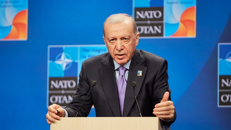 Дипломатичний сюрприз на саміті НАТО: Ердоган вручив європейським лідерам вогнепальну зброю замість традиційних сувенірів
