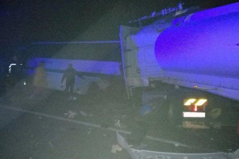 На Житомирщині вантажівка зіткнулася з автобусом: 9 загиблих, 11 потерпілих – фото
