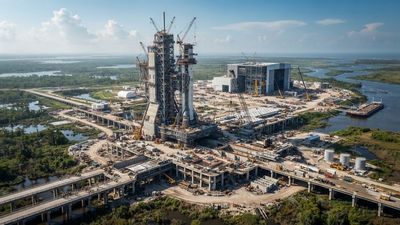 Грандіозний проєкт Ілона Маска: SpaceX побудує в Луїзіані новий космодром вартістю 100 мільярдів доларів