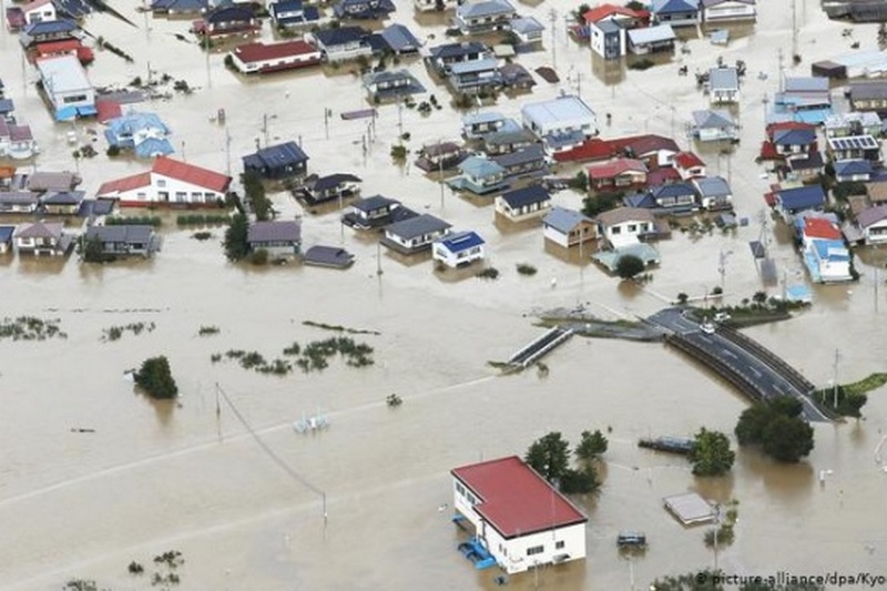 Кількість загиблих через тайфун в Японії зросла до 14 людей