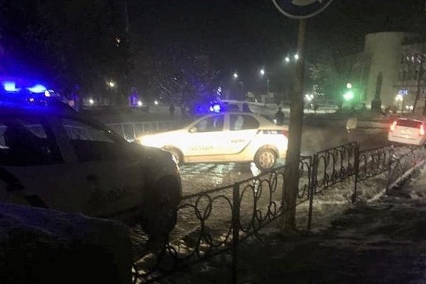В Хустському районі автомобіль поліції потрапив у ДТП