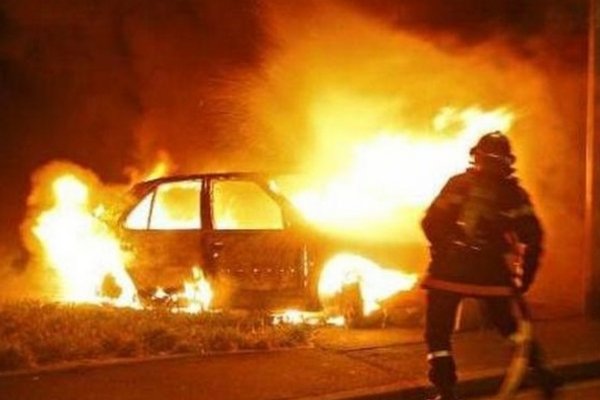 В Іршаві згорів автомобіль