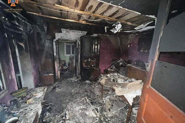 На Хустщині сталася пожежа в літній кухні