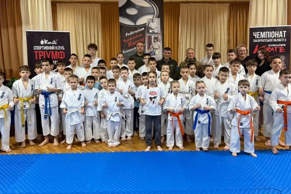 У Мукачеві відбувся чемпіонат Закарпатської області з кіокушин карате «Юний майстер»