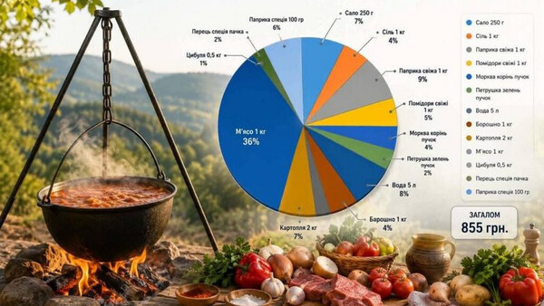«Бограч-index» липневого сезону: продуктовий кошик закарпатців подешевшав на 5,5%