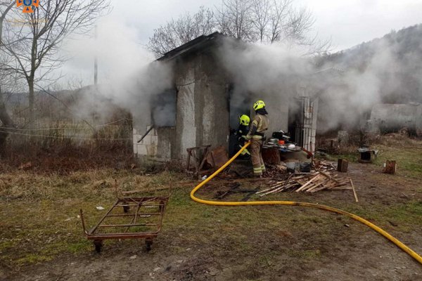 На Тячівщині сталася пожежа