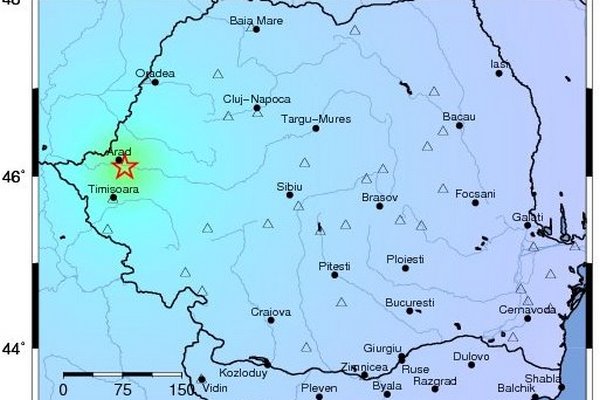 Землетрус, що стався в Румунії, було відчутно на Закарпатті