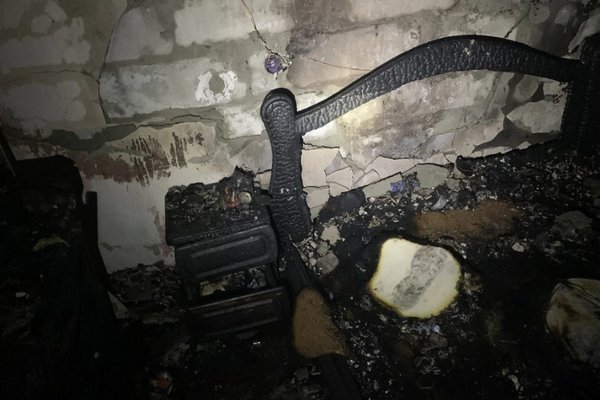 Пожежа на Ужгородщині мало не забрала життя двох людей