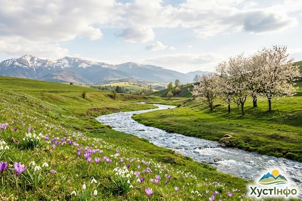 Погода в Хусті сьогодні: весняне сонце та приємне тепло