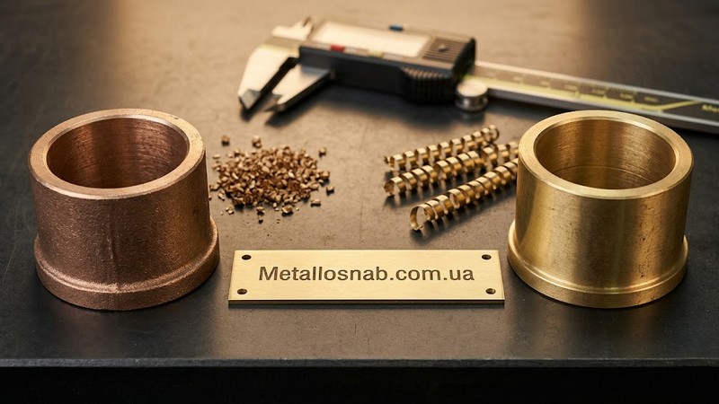 Как отличить качественную бронзовую втулку от латунной подделки
