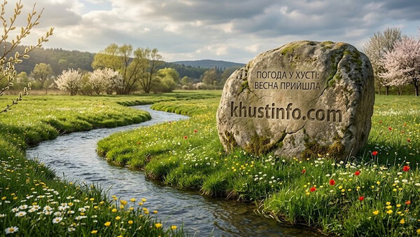 Сонячне тепло над Тисою: прогноз погоди у Хусті на цю п'ятницю