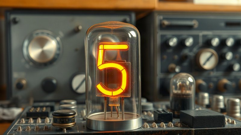 Винахід газорозрядного цифрового індикатора Хейду у 1954 році: фізика тліючого розряду та неонове сяйво