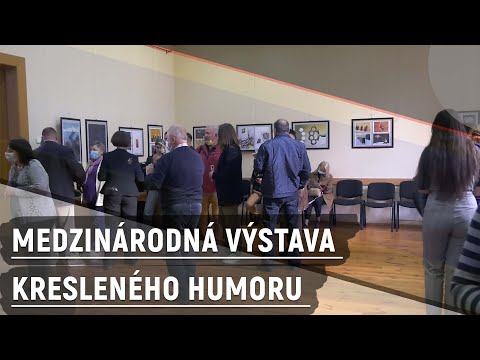 Виставка карикатур/ Výstavа kresleného humoru|Словацькі погляди/Slovenské pohľady
